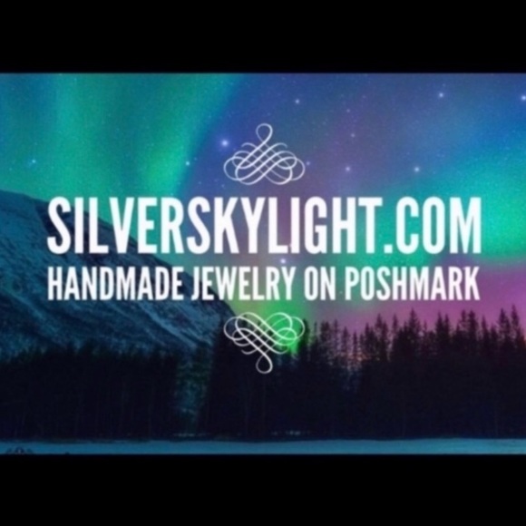 SET ! Fleur de lis / lys stainless steel double wheat chain necklace + earrings - Picture 14 of 14